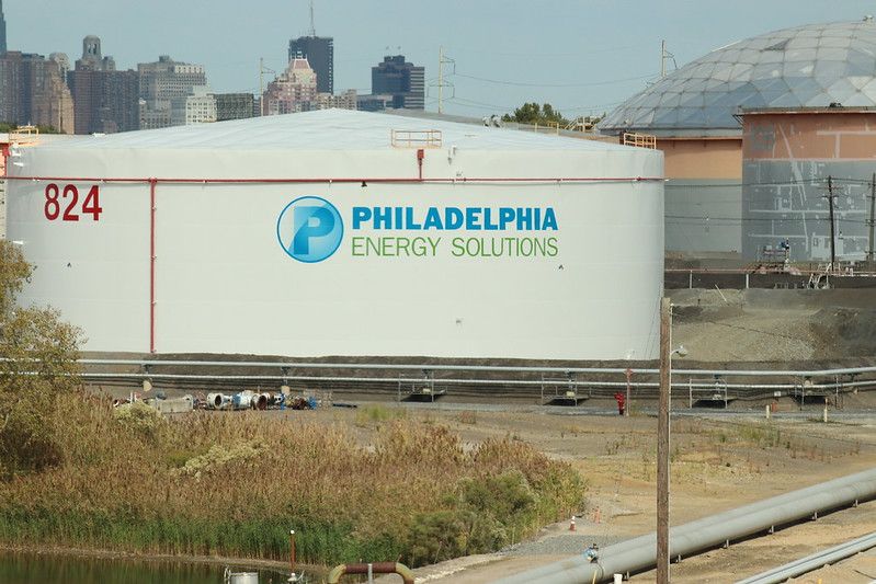 Large Fuel Tank in Philadelphia