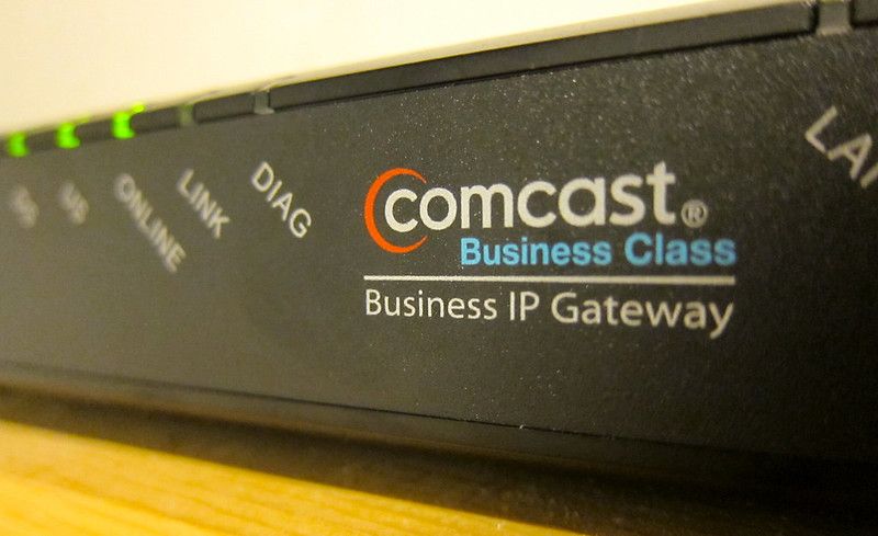 Comcast internet router